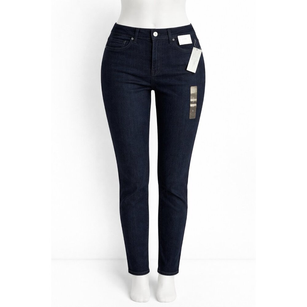 Jessica Simpson 31 Dark Rinse Ankle Skinny Stretch Denim Jeans NWT